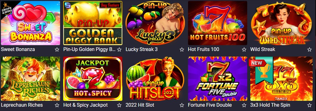 Азартные игры ПинАп казино Азартные игры ПинАп казино